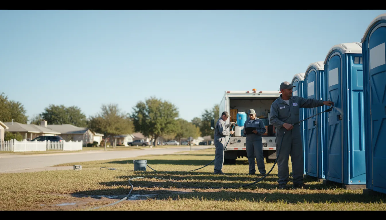 Long-Term Portable Toilet Rental in Husser, LA near me